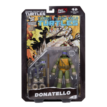 McFarlane TMNT Page Punchers Donatello Actionfigur mit Comic 13cm 2025